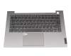 AP2XD000100 original Lenovo keyboard incl. topcase DE (german) grey/grey with backlight