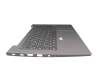 AP2XD000100 original Lenovo keyboard incl. topcase DE (german) grey/grey with backlight