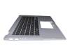 ASM18A26D0JH181 original Asus keyboard incl. topcase DE (german) black/silver with backlight