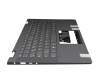 AYP6Y-100095 original Lenovo keyboard incl. topcase DE (german) dark grey/grey (platinum grey)