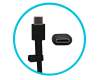 Asus Chromebook C202XA original USB-C AC-adapter 45.0 Watt EU Wallplug