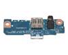 Audio/USB Board original suitable for Acer ConceptD 5 Pro (CN515-71P)