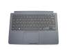 BA61-01805D original Samsung keyboard incl. topcase DE (german) black/anthracite with backlight