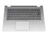 BFG10234001 original Lenovo keyboard incl. topcase CH (swiss) grey/silver with backlight