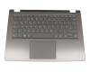 BFG10234001 original Lenovo keyboard incl. topcase DE (german) grey/grey