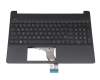 BJQJR3AF7ED08D original HP keyboard DE (german) black