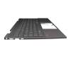 BJSWDA0M2F5A3B original HP keyboard incl. topcase DE (german) black/black with backlight (Nightfall Black)