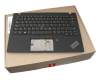 CS19BL-85D0 original Lenovo keyboard incl. topcase DE (german) black/black with backlight and mouse-stick WWAN