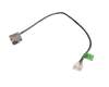 DC Jack with cable 90W original suitable for HP 15s-eq1000