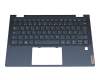 DC33002GC00 original Lenovo keyboard incl. topcase DE (german) blue/blue with backlight (Abyss Blue)