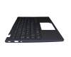 DC33002GC00 original Lenovo keyboard incl. topcase DE (german) blue/blue with backlight (Abyss Blue)