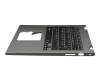 DMH2R original Dell keyboard incl. topcase DE (german) black/silver with backlight