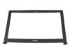 Display-Bezel / LCD-Front 39.6cm (15.6 inch) black original suitable for MSI GP62M Leopard Pro 6RE (MS-16J9)