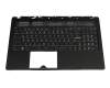 E2P-6K1C218-Y31 original MSI keyboard incl. topcase DE (german) black/black with backlight