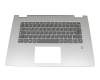 ET27G000100 original Lenovo keyboard incl. topcase DE (german) black/silver with backlight