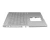 FBXKR010010 original Asus keyboard incl. topcase DE (german) grey/silver