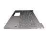 HQ2090062100000 original Lenovo keyboard incl. topcase DE (german) grey/grey with backlight