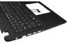 K2751327KA01 original Acer keyboard incl. topcase DE (german) black/black