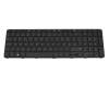 Keyboard CH (swiss) black/black matte original suitable for HP ProBook 455 G3