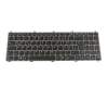 Keyboard CH (swiss) black/grey original suitable for Nexoc B640 (T5110)