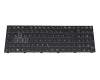 Keyboard DE (german) black/black with backlight (Gaming) original suitable for Medion Erazer Defender P40 (NP70SND)