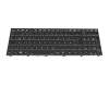 Keyboard DE (german) black/black with backlight original suitable for Captiva Highend Gaming I69 (PD70PNN)