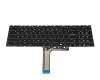 Keyboard DE (german) black original suitable for MSI GL63 8SE/8SEK (MS-16P7)