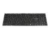 Keyboard FR (french) black/black original suitable for MSI GP75 Leopard 9SE (MS-17E2)