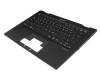 Keyboard incl. topcase DE (german) black/black original suitable for Emdoor YS11G