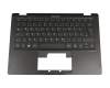 Keyboard incl. topcase DE (german) black/black original suitable for Medion Akoya E3221 (YS13G)