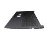 Keyboard incl. topcase DE (german) black/black with backlight original suitable for Acer Aspire 5 (A515-45)