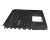 Keyboard incl. topcase DE (german) black/black with backlight original suitable for Asus ROG Strix SCAR GL503VM