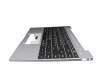 Keyboard incl. topcase DE (german) black/grey original suitable for Medion Akoya E14301/E14302 (NS14AP)