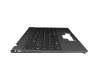 Keyboard incl. topcase DE (german) black/grey with backlight original suitable for Medion Akoya E14413 (W1140T)