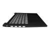 Keyboard incl. topcase DE (german) grey/black original suitable for Lenovo IdeaPad S145-14API (81UV)