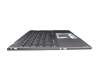 Keyboard incl. topcase DE (german) grey/grey original suitable for Medion Akoya E4271 (YM14G)