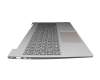 Keyboard incl. topcase DE (german) grey/silver original suitable for Lenovo IdeaPad S340-15IIL (81VW)