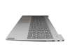 Keyboard incl. topcase DE (german) grey/silver original suitable for Lenovo IdeaPad S340-15IIL (81VW)