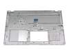 Keyboard incl. topcase DE (german) white/silver original suitable for Asus VivoBook 15 X509DA