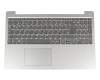 LCM16K26D0-686 original Lenovo keyboard incl. topcase DE (german) grey/silver