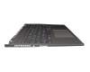 LCM20L36D0J6862 original Lenovo keyboard incl. topcase DE (german) grey/grey with backlight