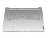 LCM21L16D0J6862 original Lenovo keyboard incl. topcase DE (german) grey/grey with backlight