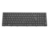 MP-13M1600-4307 original Clevo keyboard DE (german) black/black matte