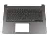 NK.I1313.0C4 original Acer keyboard incl. topcase DE (german) black/black