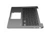 NSK.WL30G original Darfon keyboard incl. topcase DE (german) black/grey