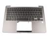 NSK-WN0LN original Asus keyboard incl. topcase DE (german) black/grey with backlight