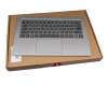 PC4VB-GR original Lenovo keyboard incl. topcase DE (german) grey/silver with backlight