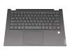 PD45SB-UI original Lenovo keyboard incl. topcase US (english) grey/grey with backlight US International