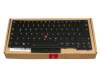 PK131J5B11 original Lenovo keyboard DE (german) black/black with backlight and mouse-stick