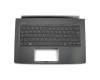 PK131JL1A10 original Acer keyboard incl. topcase DE (german) black/black with backlight